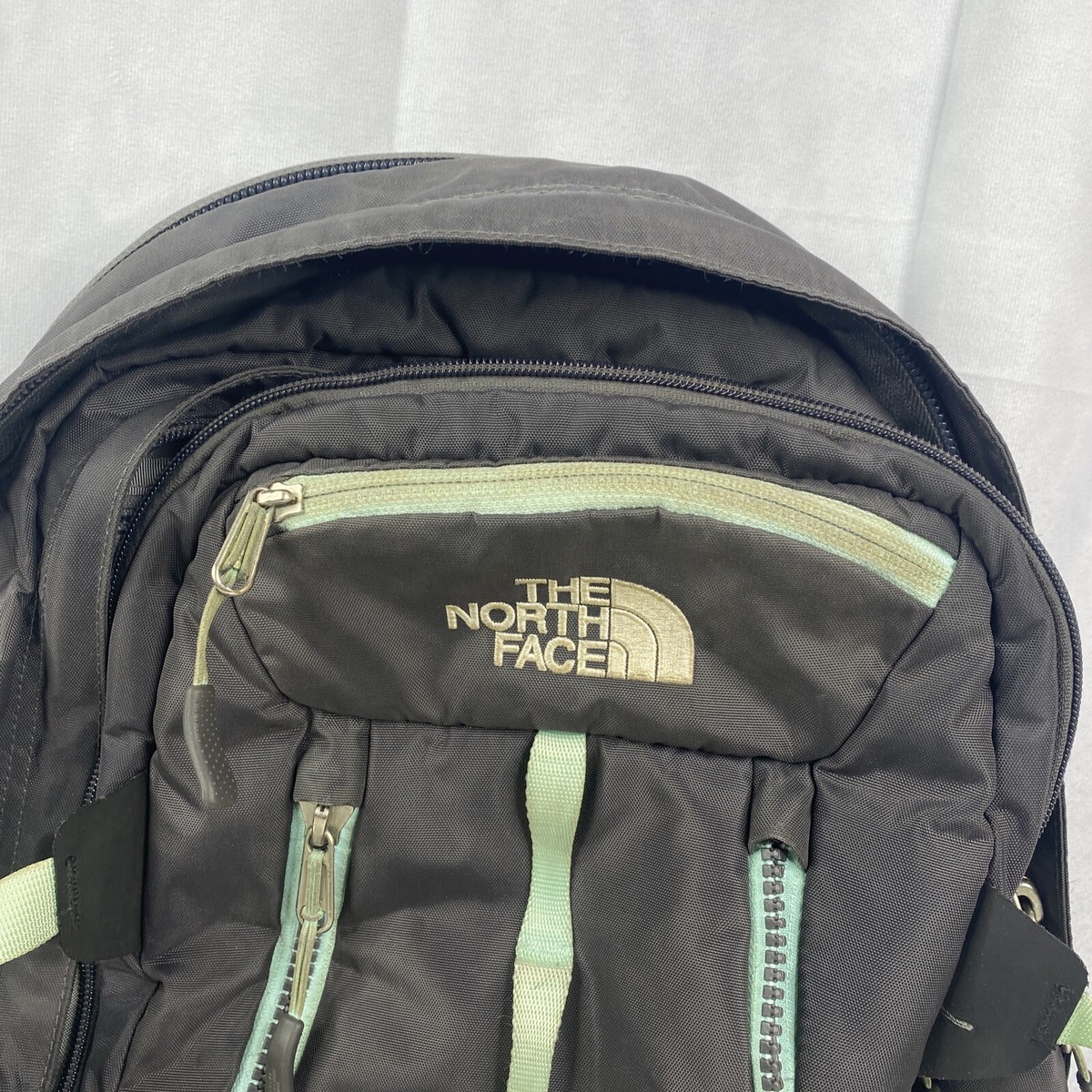 The North Face Grey Surge II Transit Backpack Bag READ | eBay