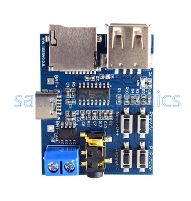 Type-C TF Card MP3 Format Decoder Board Amplifier Decoding Audio Player Lot