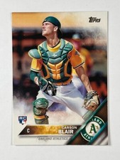 2016 Topps Series 2 Carson Blair #352 Rookie Oakland Athletics