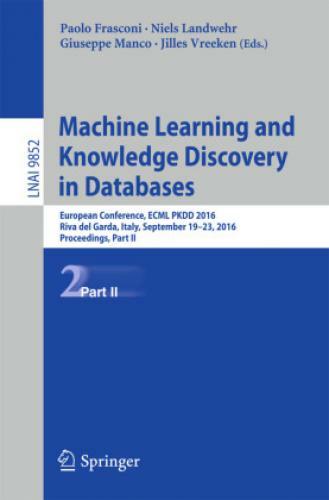 Thumbnail - Machine Learning And Knowledge Discovery In Databases European