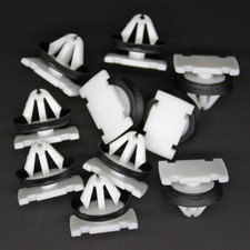 10 Clip de moldura lateral y exterior de carrocería con sellador para GM 11547581