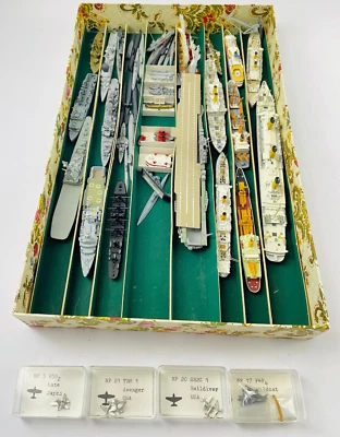 über 40 x Modellschiff 1:1250 Schiff Guss Flugzeugträger Flugzeug Titanic - Bild 1 von 4