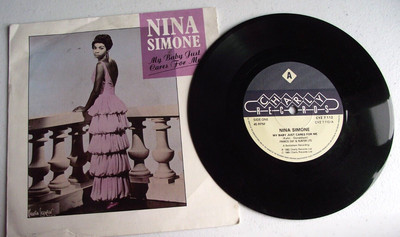 My Baby Just Cares For Me von Nina Simone 7'' Vinyl Charly CYZ7 112 Bildhülle
