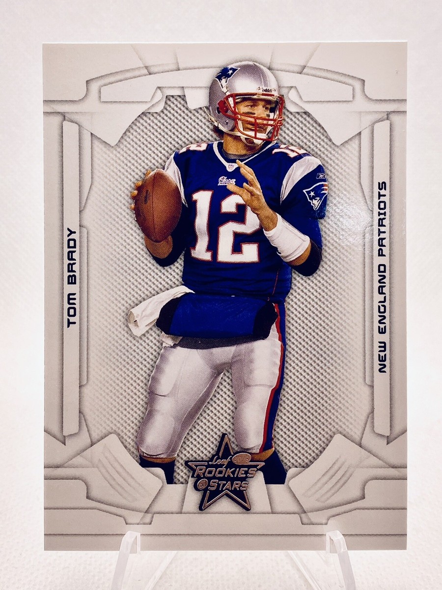 Tom Brady Rookie Cards 2000 Press Pass TOM BRADY Certified On Card