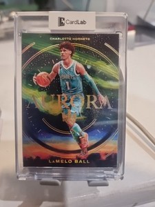 2022-23 Panini Court Kings LaMelo Ball Aurora SSP Case Hit