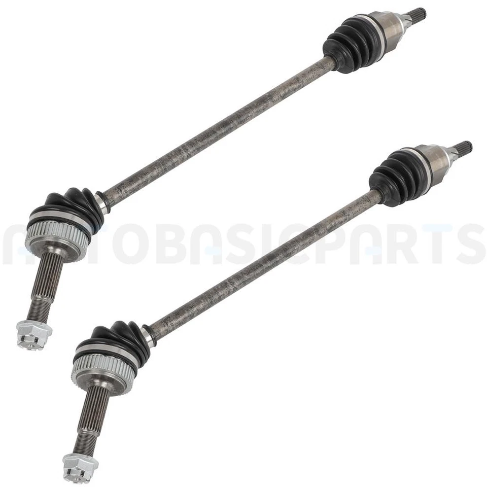 2 piezas ejes CV laterales traseros para Nissan Rogue Select 2014-2015 2,5 L izquierda derecha AWD Foto 3 de 4