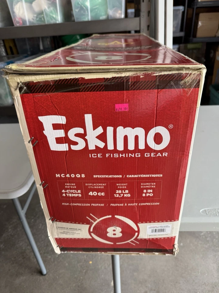 Ice Auger Eskimo HC 40 Q8 Ice auger New In Box - Image 3 of 4