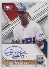 2019 Panini Elite Extra Edition Rikelvin De Castro #111 Auto 1cc7