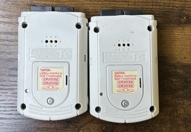 Sega Dreamcast Console W/2 Controllers + Memory Cards & Game (Tested/Read Descr)