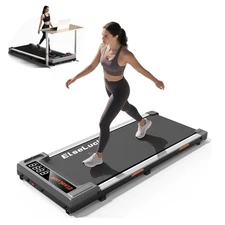 Treadmill with Manual Incline, 2.5HP Foldable Treadmill for Home Small Space