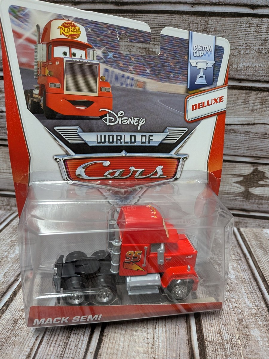 Disney World Of Cars Mack Semi Diecast Piston Cup Toy Truck
