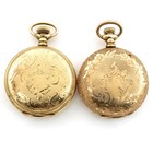 1901 Hampden 6s 15j 40mm-41mm Subdials Women's Pocket Watches Lot of 2 #WB5780-3 — photo 2