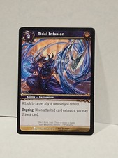 Tidal Infusion World Of Warcraft TCG Scourgewar Regular Common
