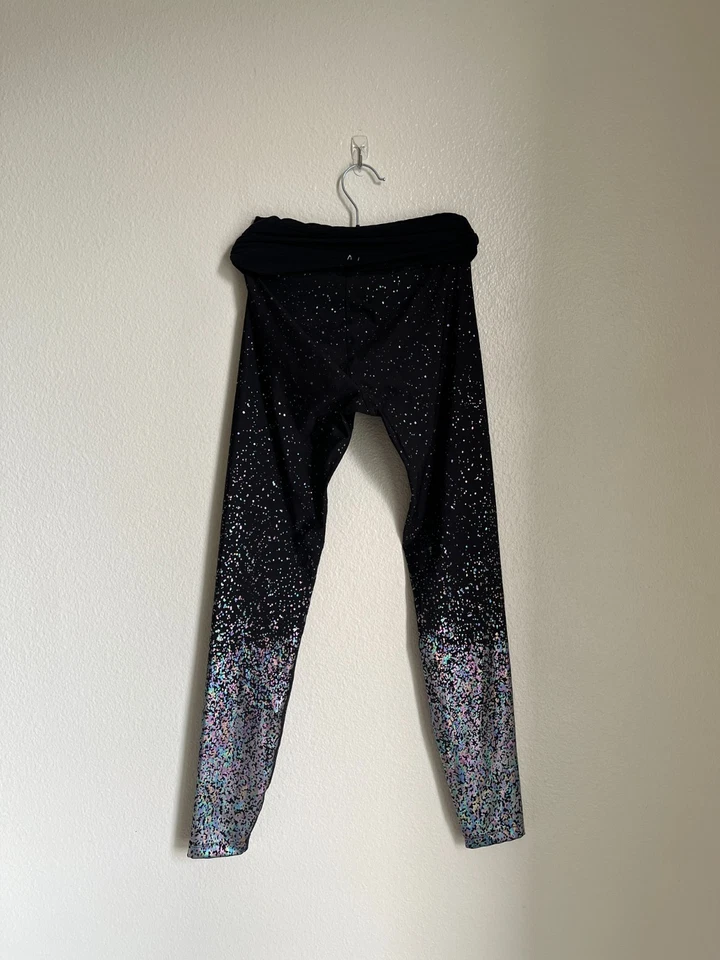 Legging Beyond Yoga Beyond The Bump Maternidad Aleación Ombre en Negro Talla PEQUEÑA Foto 4 de 4