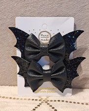 Bat Shape Hair Clip Gothic Hair Clip Halloween Hair Accessories Non-Slip 
