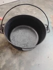 Vintage old Griswold TITE-TOP 8  Cast Iron Dutch Oven no lid