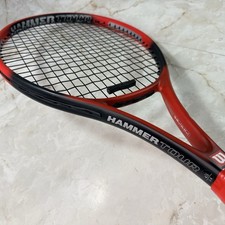 Wilson Hammer Tour 4 1/2 L4 Grip Red Black Tennis Racquet Racket 105''
