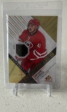 2016-17 SP GAME USED  JERSEY ROOKIE ( 269 / 399 ) #198 TREVOR CARRICK RC CANES