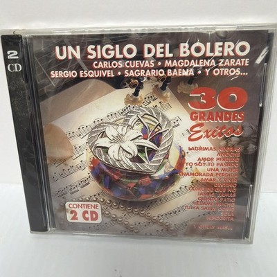 Un Siglo Del Bolero CD 30 Grande Exitos Carlos Cuevas Magdalena Zarate Y Otros