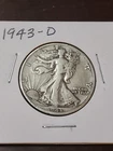 1943-D Liberty Walking Half Dollar (Free Shipping)