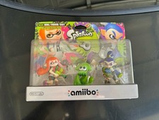Inkling Girl Boy Squid Splatoon Amiibos Nintendo Brand New Factory Sealed