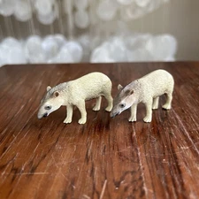 Yowie South American Tapir Animal Figurine Toy All America Series, - Set Of 2!