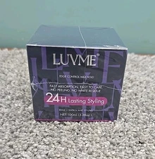 New Luvme Edge Control Wax Hold 24 Hr Lasting Styling 3.38Oz Hair Care Control