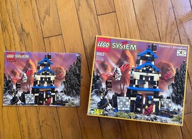 LEGO Ninja 3053 Emperor's Stronghold -  with 5 extra ninjas read