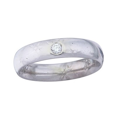 Niessing solitaire ring brilliant 950 platinum