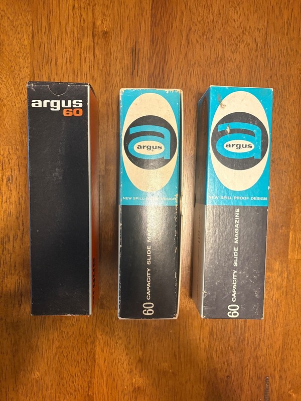Argus 60 Capacity Slide Magazine Spill Proof Design Trays #587 - Lot of  3