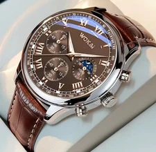 Men's Watch Relojes De Hombre Stainless Steel Quartz Luminous Classic Watches