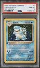1999 Pokemon GERMAN 1st Edition Base Set Turtok-Blastoise Holo 2/102 PSA 8 NM-MT