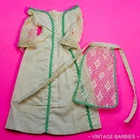 Vintage Barbie Doll Best Buy #7824 Peasant Dress & Apron ~ 1970's