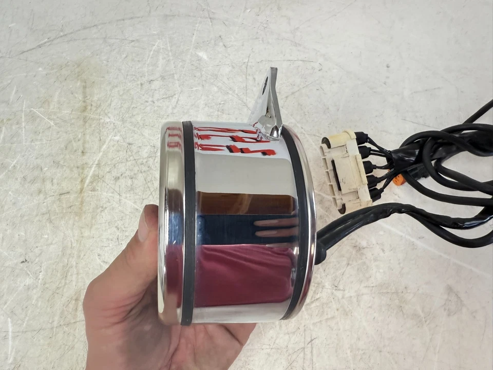 2003 Harley Davidson Sportster conjunto de indicadores de velocímetro velocímetro 9k milhas - Imagem 4 de 4