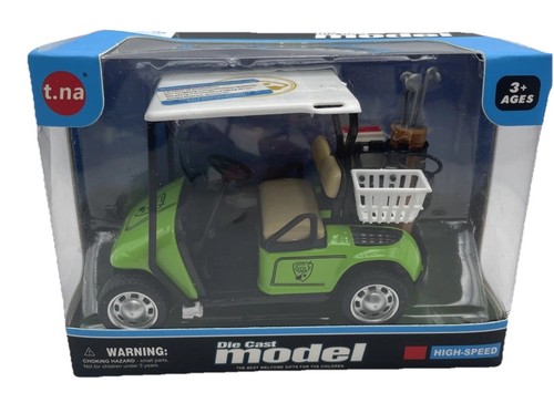 Maßstab 1:36 Druckguss Miniatur Golfwagen Pull-Back (Beschreibung lesen)
