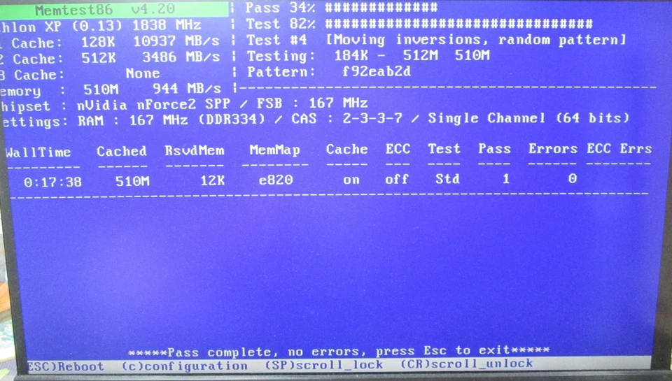 MSI K7N2 Delta NForce2 Ultra Mainboard Sockel A,AMD Athlon XP2500+ 1,8GHz,512MB - Bild 3 von 4