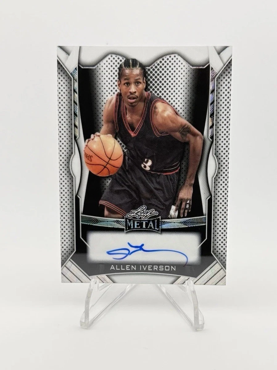 Allen Iverson Basketball Serial Numbered Sports Trading Cards