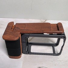 Wood Aluminum Camera Cage Grip For DJI Osmo Action 6