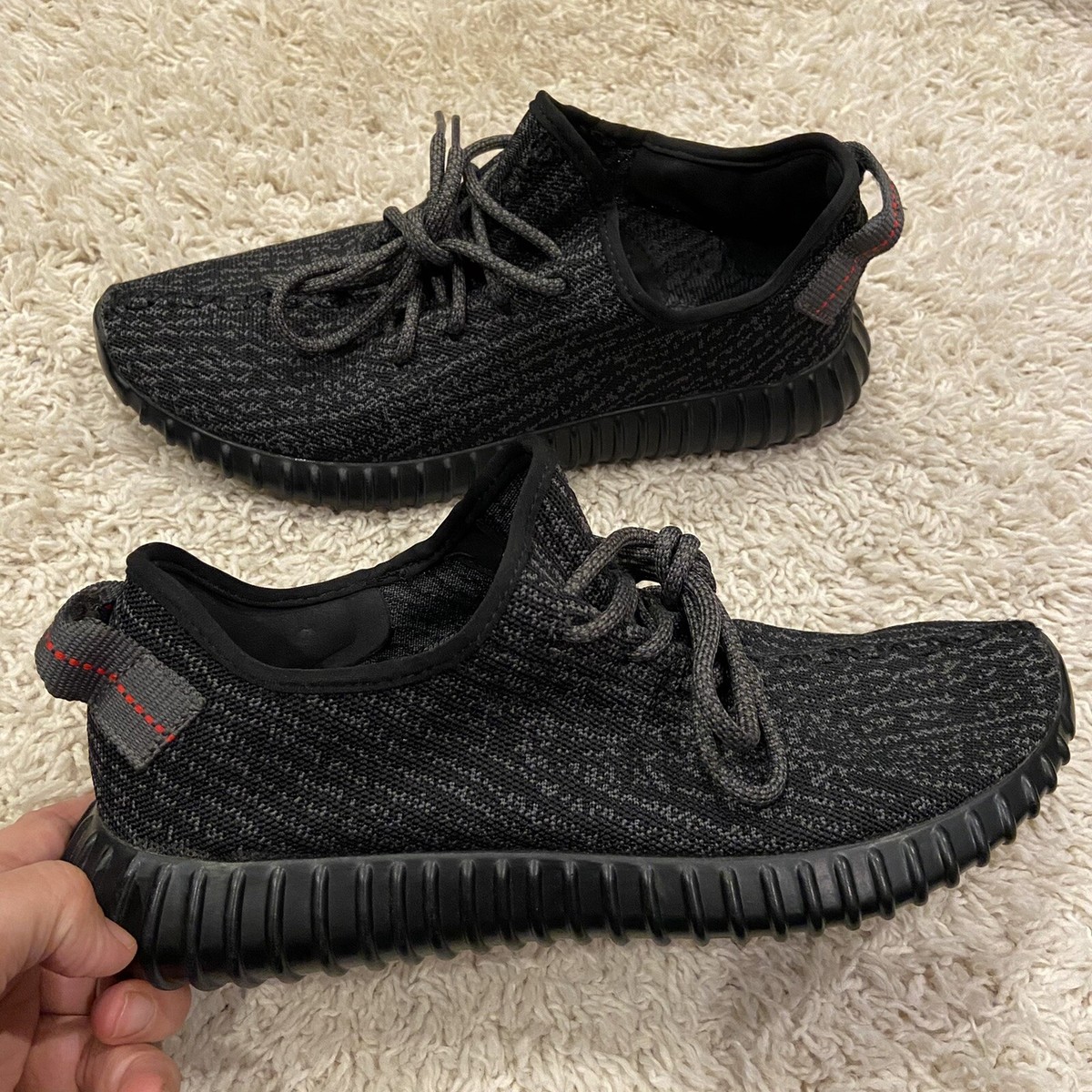 Adidas Yeezy Boost 350 V1 Pirate Black 2015 RARE Size US 10