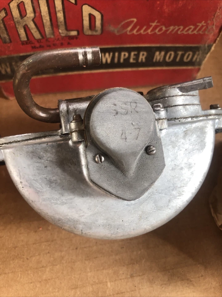 1946-47 CADILLAC SERIE 60-62 TRICO MOTOR LIMPIAPARABRISAS EN CAJA SSR 4-7 Foto 2 de 4