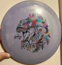 500 Glimmer FX-2 Driver Prodigy Disc Golf Rainbow Stamp Purple 176g Clean