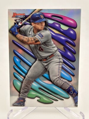 2023 Bowman s Best Francisco Alvarez (RC) Shellacked #SH-15 New York Mets