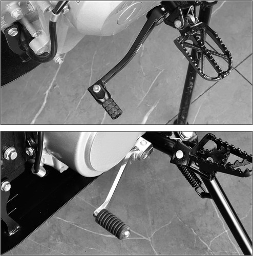 Folding Gear Shifter Shift Lever, Aluminum Dirt Bike Shift Lever, Compatib - Picture 3 of 6