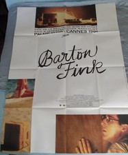 Affiche originale de film français Barton Fink 1991 frères John Turturro Coen