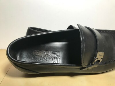Salvatore Ferragamo Leather Single Side Gancini Buckle
