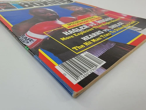 World Boxing Magazine December 1985 Hagler / Mugabi/ / Hearns / Shuler - 画像2/12