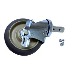 Cres Cor 0569-311-BK 5" Stem Caster w/Brake Crescor NEW