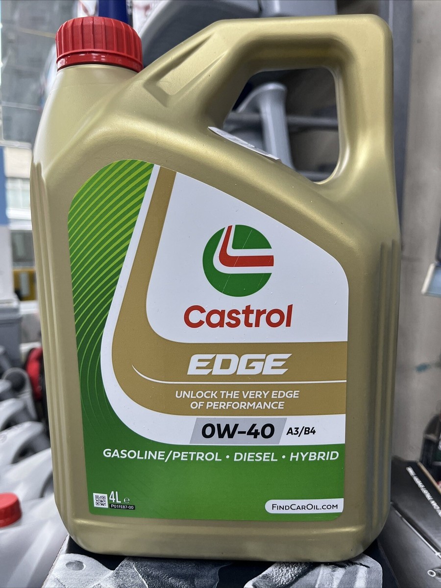 Castrol EDGE 0W-40 A3/B4 8 Litre Can | eBay UK