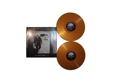 Tangerine Dream ,, out of this world '' invisible hands double orangr clear LP