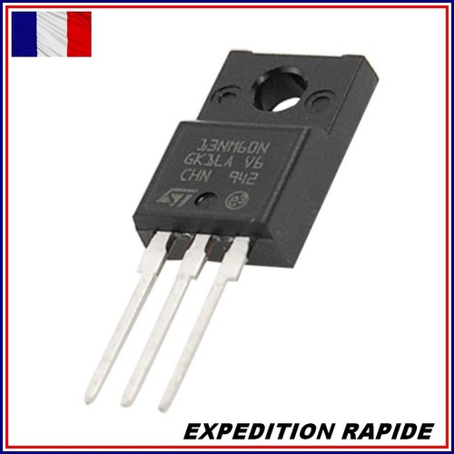 X2 PCS 13NM60N / STF13NM60N TRANSISTOR MOSFET N-CH 600V NEUF | eBay